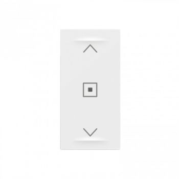 Legrand Arteor With Netatmo 574204 Connected Curtain And Roller Blind Switch With Neutral 1Module White