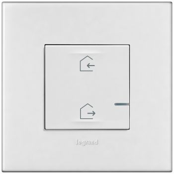 Legrand Arteor With Netatmo 574206 Home And Away Wireless Master Switch Surface Mounting White