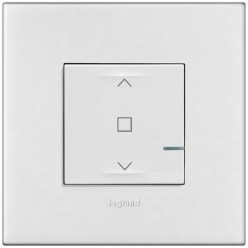 Legrand Arteor With Netatmo 574207 Curtain And Roller Blind Wireless Switch Surface Mounting White