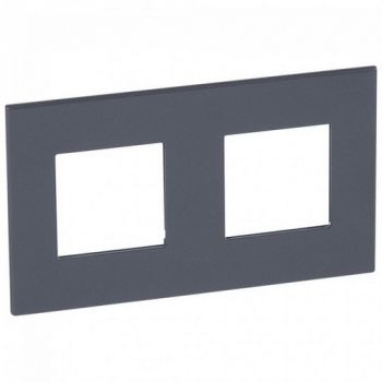 Legrand Arteor 575022 Cover Plate French/ 2 X 2Modules Graphite