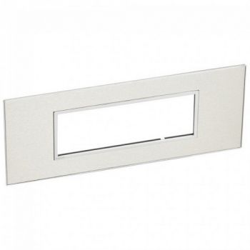 Legrand Arteor 575046 Cover Plate 6Modules Stainless Steel