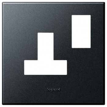 Legrand Arteor 575092 Cover Plate For Switched Socket s Graphite