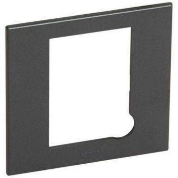 Legrand Arteor 575122 Cover Plate For Fused Connection Units Graphite