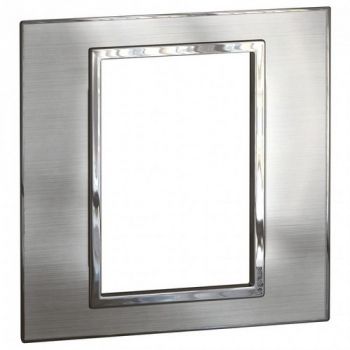 Legrand Arteor 575166 Cover Plate 3Modules 3X3 Stainless Style