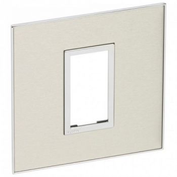 Legrand Arteor 575206 Cover Plate 1Module 3X3 Stainless Style