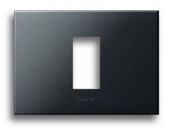 Legrand Arteor 575222 Cover Plate 1Module 2X4 Graphite