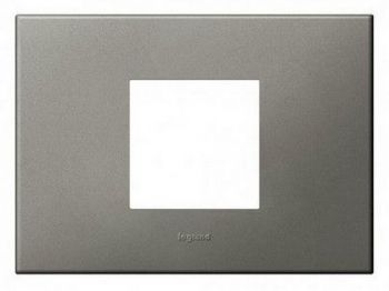 Legrand Arteor 575237 Cover Plate 2Modules 4X4 Magnesium