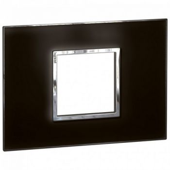 Legrand Arteor 575253 Cover Plate 2Modules 2X4 Mirror Black