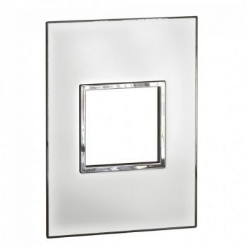 Legrand Arteor 575254 Cover Plate 2Modules 2X4 Mirror White