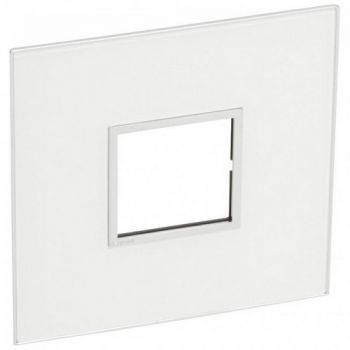 Legrand Arteor 575264 Cover Plate 2Modules 4X4 Mirror White