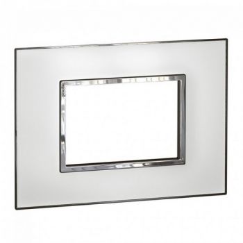 Legrand Arteor 575274 Cover Plate 3Modules 2X4 Mirror White