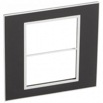 Legrand Arteor 575303 Cover Plate 2 X 3Modules 4X4 Mirror Black