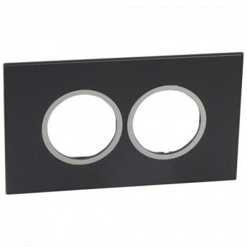 Legrand Arteor 575552 Cover Plate Round 4Modules Graphite
