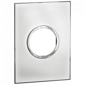 Legrand Arteor 575634 Cover Plate Italian / USRound 2Modules Mirror White