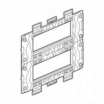 Legrand Arteor 576022 Support Frame 2 x 6 Takes horizontal modules