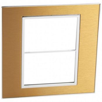 Legrand Arteor 576670 Cover Plate 2 X 3Modules 4X4 Gold Brass