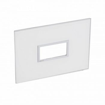 Legrand Arteor 576724 Cover Plate 1 Vertical Modules 2X4 Mirror White