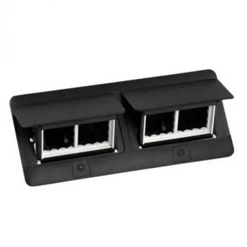 Legrand 654005 Popup Mobiler 2X4M Noir And Kit