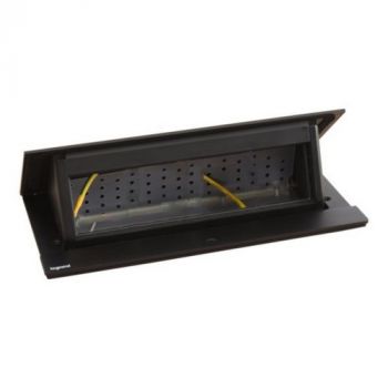 Legrand 654810 Incara Pop up 8 modules Black to be equipped