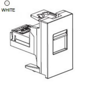 Legrand Ysalis 701042 45 Socket s With 1Module White