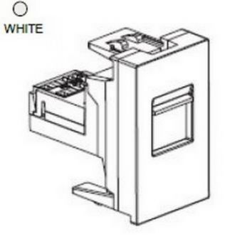 Legrand Ysalis 701044 45 Socket s With 1Module White