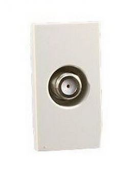 Legrand Ysalis 701050 F Type TV Socket s With 1Module White