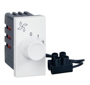 Legrand Ysalis 701060 Fan Controller With 04 Speed Regulation 100W 1Module White