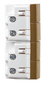 Legrand Ysalis 701115 2way Switch With 1.5 Module 2 Mechanisms Champagne