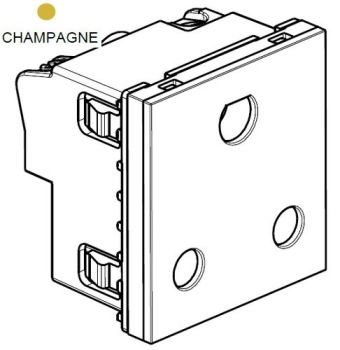 Legrand Ysalis 701122 Socket Outlets 16A With 2Module Champagne