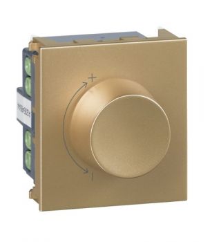 Legrand Ysalis 701161 Universal 300W Dimmer 2Module Champagne