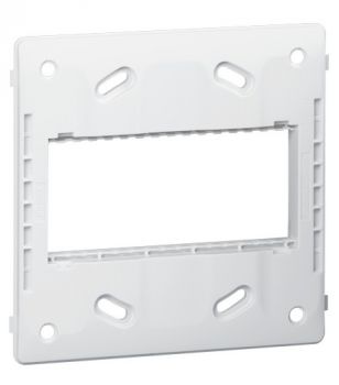 Legrand Ysalis 701173 4X4 Support Frame For 4Module Mechanisms White