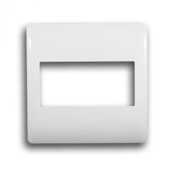 Legrand Ysalis 701183 4X4 Cover Plate For 4Module Mechanisms White