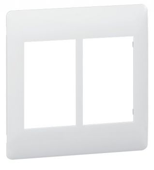 Legrand Ysalis 701184 4X4 Cover Plate For 2 X 3Module Mechanisms White