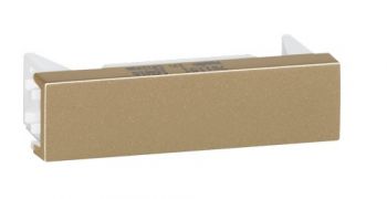 Legrand Ysalis 701191 Blank Cover Kit For 0.5 Module Champagne