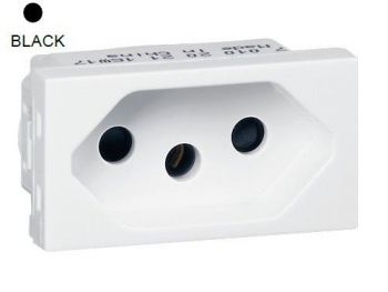 Legrand Ysalis 701320 Socket Outlets 16A With 1Module Black