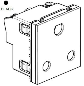 Legrand Ysalis 701322 Socket Outlets 16A With 2Module Black