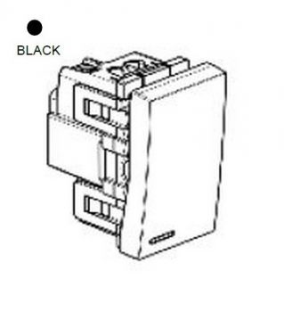 Legrand Ysalis 701334 Push Button Dimmer 1Module Black