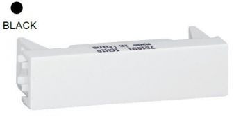 Legrand Ysalis 701391 Blank Cover Kit For 0.5 Module Black