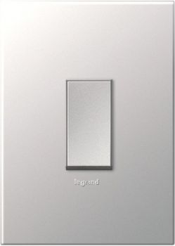 Legrand Arteor P124SASA 1Lever 1way Switch 2X4 Soft Aluminium