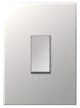 Legrand Arteor P1DSSASA Arteor 1 Lever Dim Press 2X4 Soft Aluminium