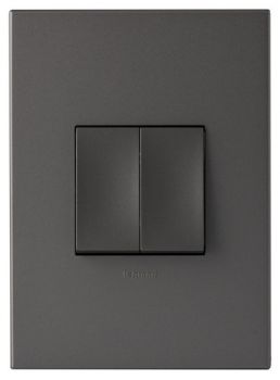Legrand Arteor P2DSMM 2Lever Bell / Dimmer Press 2X4 Magnesium