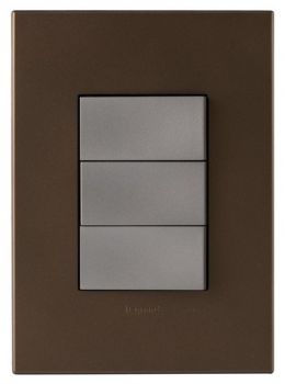 Legrand Arteor P3242MDB 3Lever 2way Switch 2X4 Dark Bronze