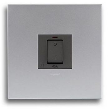 Legrand Arteor P40ALMSA 40AMP Isolating Switch 4X4 Soft Aluminium/Magnesium 