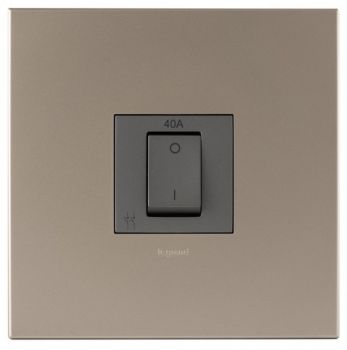 Legrand Arteor P40AMCH 40 Amp Isolating Switch 4X4 Champagne/Magnesium