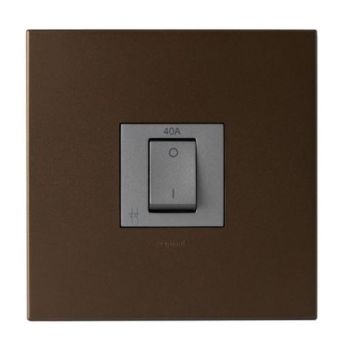 Legrand Arteor P40AMDB 40 Amp Isolating Switch 4X4 Dark Bronze