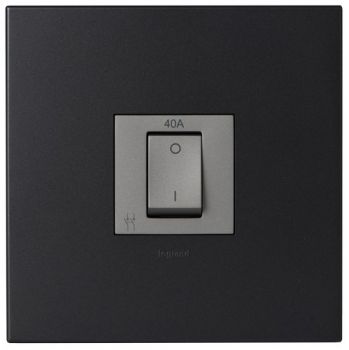 Legrand Arteor P40AMGP 40 Amp Isolating Switch 4X4 Graphite