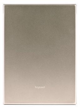 Legrand Arteor PBL24CH Blanking Cover Plate 2X4 Champagne