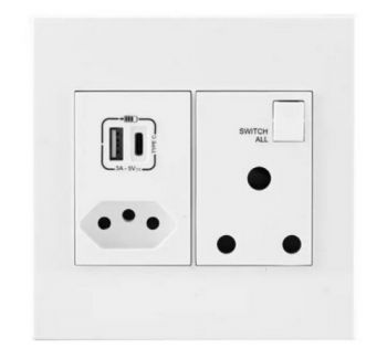 Legrand Arteor PMONU44WWH New Socket s With TypeA And C USB Monobloc 4X4 White