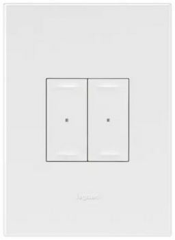 Legrand PN224WWH Arteor with Netatmo 2 Lever Connected Light Switch White