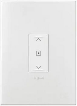 Legrand PNC124WWH Arteor with Netatmo Connected Curtain / Roller Blind Switch White